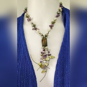 Elegant Bohemian Beaded Necklace